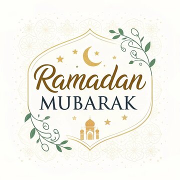 Ramadan Mubarak greeting card featuring elegant designs and warm wishes for the holy month of Ramadan.