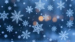 © Pam - Snowflakes on a windowpane with frost designs