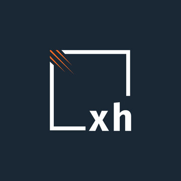 initial monogram logo with square style design.
