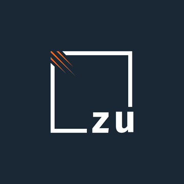 initial monogram logo with square style design.
