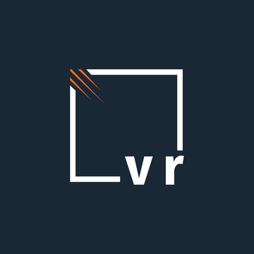 initial monogram logo with square style design.

