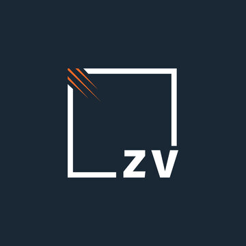 initial monogram logo with square style design.