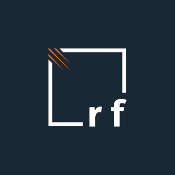 initial monogram logo with square style design.
