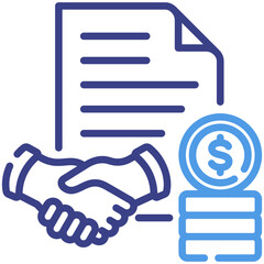 Poster - Business Contract Icon