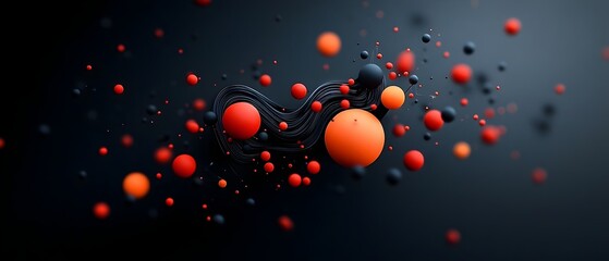 Poster - Captivating digital artwork showcasing a visionary digital domain filled with dynamic data flow intricate digital encodings and a generative