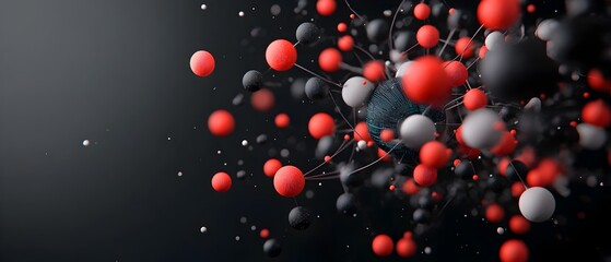 Poster - Captivating digital realm with vibrant holographic data structures quantum entanglement simulations and intelligence training  A futuristic