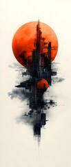 Poster - Visionary Digital Frontier Captivating Algorithmic Structures Intricate Luminous Fractals and Pioneering Technological Breakthroughs