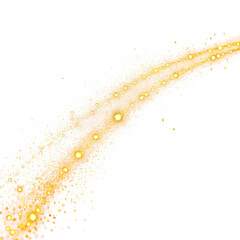 Wall Mural - golden glitter curve celestial symphony golden glitter wave plays a cosmic tune png clipart transpar