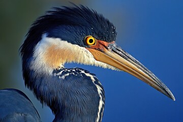 Poster - A detailed view of a bird's beak, ideal for usage in illustrations or educational materials
