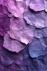 Canvas Print - Close-up shot of a purple and blue wall with textured surface