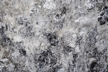 Poster - a close-up shot of a black and white marble wall with intricate details
