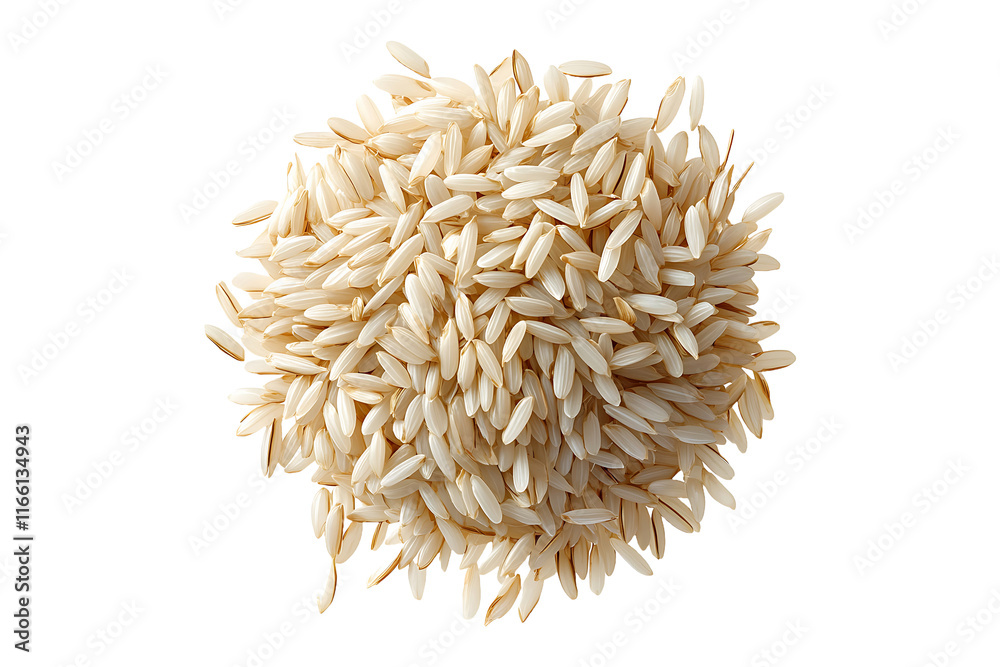Katarni Rice Field View Katarni Rice Isolated on Transparent Background PNG Image. Stock Photo ...