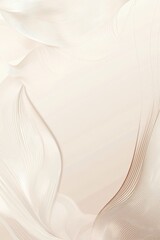 Aufkleber - Soft Beige Abstract Background With Flowing Lines Creating a Serene and Elegant Atmosphere Perfect for Various Design Applications