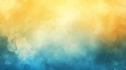 Poster - Colorful Abstract Background Featuring a Blend of Orange and Blue Shades With Soft Textures and Gradients Creating a Warm and Calming Atmosphere