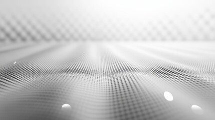 Aufkleber - Wavy Pattern of Light and Shadows Creates a Dynamic Abstract Surface in Monochrome Tones, Revealing an Intricate Texture and Depth