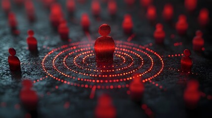 Poster - influencer planning content strategy with brand products for connecting with target audience