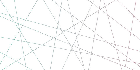 Poster - Abstract colorful line luxury background template. geometric pattern squares and triangle shape. geometric random chaotic lines background. colorful outline monochrome texture vector illustration.