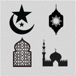 © Misbah ID: #6986746 - islamic  ornament set
