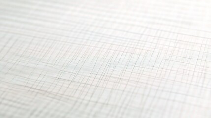 Poster - White Paper with Grid Lines Pattern Ideal for Architectural Design