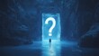 © EgonDorr - Unveiling the Enigma: A Question Within a Cave