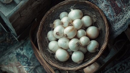 Sticker - Onions in Basket