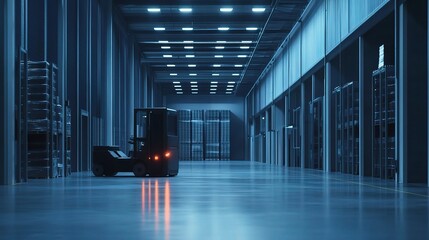 Poster - Modern Warehouse Technology for Smart Logistics Solutions
