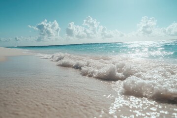 Wall Mural - Wave at Beach