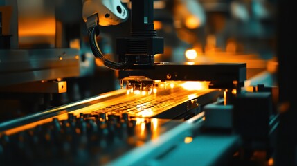 Poster - Advanced Robotics in Automated Manufacturing Assembly Line Process