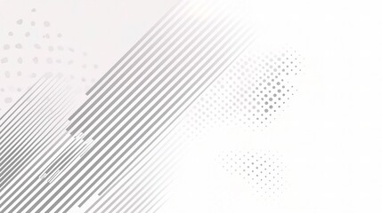 Poster - Abstract Gray Vector Background With Diagonal Stripes and Dots
