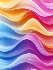 Poster - colourful wavy backgrounds - eps 10