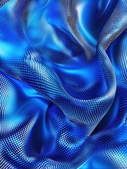 Poster - Abstract bright blue background. Vector design