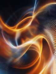 Poster - Abstract technology background. Digital innovation concept for your design.