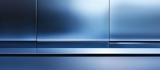 Poster - Contemporary minimalist kitchen featuring sleek lines and modern appliances perfect for stylish home dÃ©cor and design inspiration.