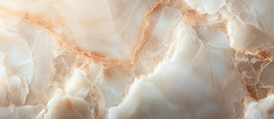 Poster - Elegant beige marble texture with soft veining ideal for sophisticated interior design and upscale branding applications