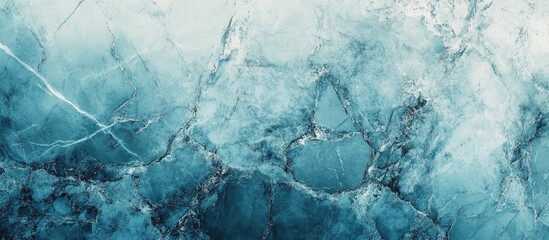 Poster - Elegant light blue marble texture with soft veining ideal for design projects and digital applications