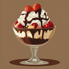 Wall Mural - sundae