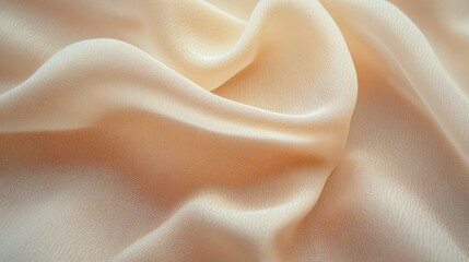 Poster - Satin fabric draping softly showcasing smooth textures and elegant sheen for high-quality textile and fashion visuals
