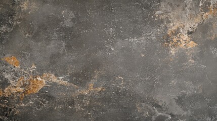 Poster - Gray Polished Concrete Floor Texture with Subtle Warm Accents and Minimalist Design for Modern Interior Aesthetics and Decorative Elements