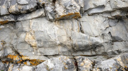 Poster - Gray Marble Granite Texture Natural Stone Face Geological Background