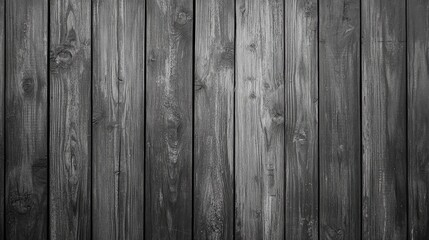 Poster - Gray Weathered Wooden Plank Background with Rustic Texture for Design and Decor Use