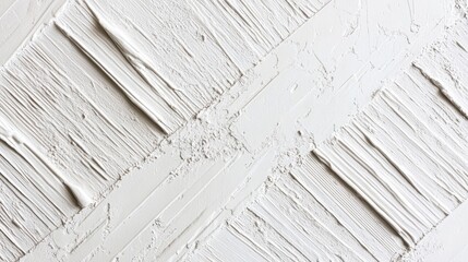 Poster - Textured White Surface with Diagonal Geometric Lines for Modern Design Background