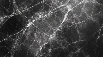 Poster - Gray marble texture featuring natural white veins ideal for elegant background print or wallpaper design applications