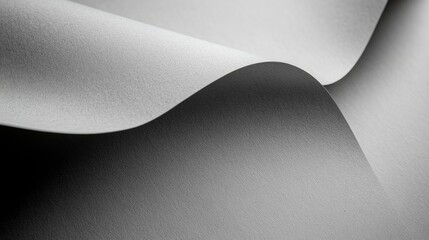 Poster - Gray paper texture background suitable for presenting products or gifts with an elegant and minimalist aesthetic on a tabletop setting