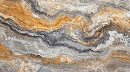 Poster - Gray Marble Texture with Grunge Effect Natural Stone Surface for Design and Advertising Close Up Background Use
