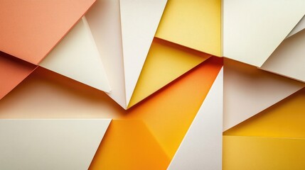 Poster - Colorful Geometric Abstract Shapes and Textures in Close Up View for Modern Design Background Use