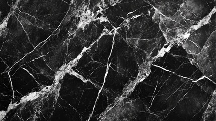 Poster - Elegant Black and Gray Marble Texture Suitable for Stylish Backgrounds and Design Projects