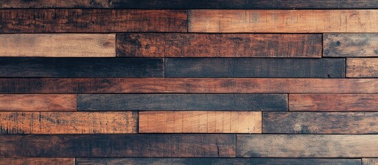 Poster - Textured dark oak wood paneling with rich tones for interior design inspiration and applications in modern home decor.