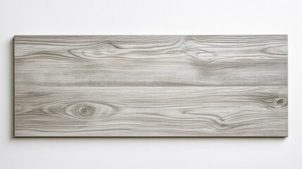 Poster - gray wood texture laminate floor tile on white background showcasing elegant design and versatility 