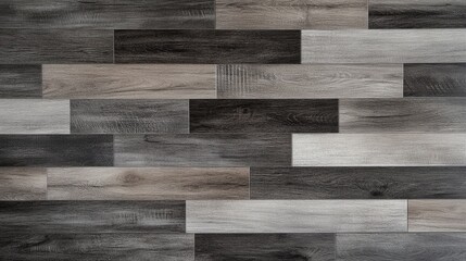 Poster - grey textured laminate wooden surface ideal for modern interior wall or floor design