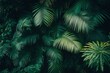© EpicFade - Lush Tropical Green Foliage Background for Nature and Jungle Inspired Designs